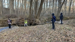 11 17 2020 Men from Shelter on Hike